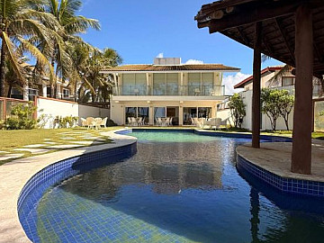 Casa de Alto Padr�o Frente Mar - Loca��o